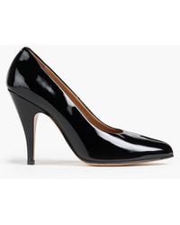 Maison Margiela - Tabi Patent-Leather Split-Toe Pumps - Lyst