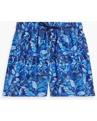 Derek Rose - Aruba Mid-length Printed Swim Shorts - Lyst