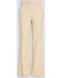 JOSEPH - Morissey Wool-Blend Twill Straight-Leg Pants - Lyst