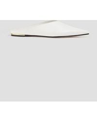 STUDIO AMELIA - Toro Leather Slippers - Lyst