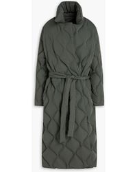 Tory Burch - Quilted Shell Down Coat - Lyst