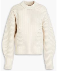 JOSEPH - Striped Merino Wool-blend Sweater - Lyst