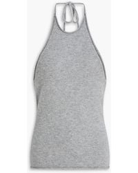 Christopher Esber - Cashmere Halterneck Top - Lyst