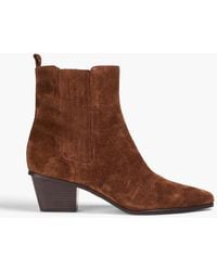 Veronica Beard - Alina Suede Ankle Boots - Lyst