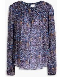 Isabel Marant - Daytonea Floral-Print Georgette Blouse - Lyst