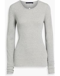 Proenza Schouler - Tina Cutout Cotton And Silk-Blend Sweater - Lyst