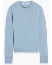 Another Tomorrow - Cashmere And Wool-blend Sweater - Lyst