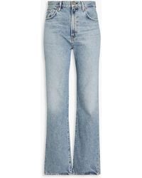 Goldsign - Martin High-rise Straight-leg Jeans - Lyst