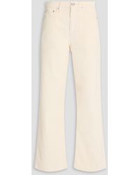 Rag & Bone - Logan Cotton-Blend Corduroy Wide-Leg Pants - Lyst
