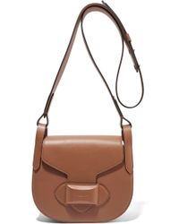 Michael Kors Daria Small Leather Shoulder Bag - Brown