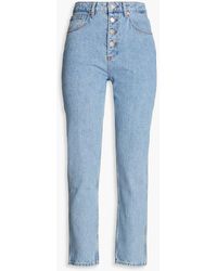 Ba&sh - Amber High-rise Straight-leg Jeans - Lyst
