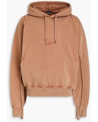 Jacquemus - Embroidered Cotton-fleece Hoodie - Lyst