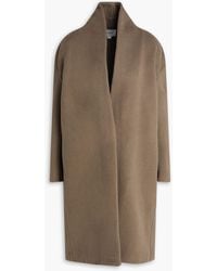 Vince - Wool-Blend Felt Coat - Lyst