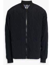 MSGM - Quilted Shell Bomber Jacket - Lyst