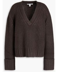 Autumn Cashmere - Oversized Ribbed-knit Sweater - Lyst