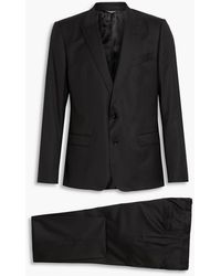 Dolce & Gabbana - Wool And Silk-blend Twill Suit - Lyst