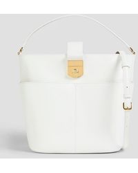 Veronica Beard - Beuteltasche "the crest" aus leder - Lyst