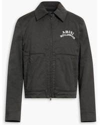Amiri - Flocked Cotton-Blend Jacket - Lyst