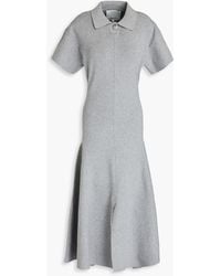 3.1 Phillip Lim - Ribbed-knit Midi Shirt Dress - Lyst