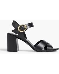 Stuart Weitzman - Benni 75 Leather Sandals - Lyst