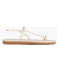 Ancient Greek Sandals - Kansiz Leather Slingback Sandals - Lyst