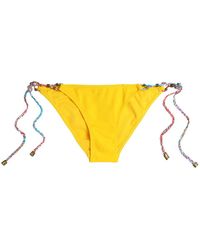 Heidi Klum Sun Muse Low-rise Bikini Briefs - Yellow