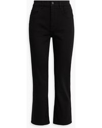 DL1961 - Patti Cropped High-rise Straight-leg Jeans - Lyst