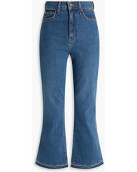 Veronica Beard - Carson High-Rise Flared Jeans - Lyst