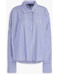 Rag & Bone - Marthe Striped Cotton-Poplin Shirt - Lyst