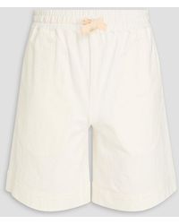 Jil Sander - Stretch-Cotton Jersey Shorts - Lyst