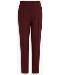 Loulou de Saison - Malka Wool-Blend Twill Slim-Leg Pants - Lyst
