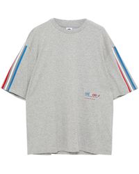 Adidas Originals Osaka Archive Jersey T Shirt In Navy Orange Blue Lyst