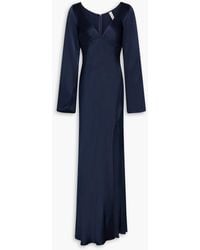 Bec & Bridge - Ren Satin-crepe Maxi Dress - Lyst