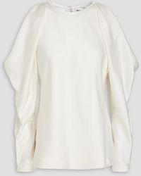 Jonathan Simkhai - Marisa Crepe-Satin Blouse - Lyst