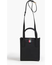 Thom Browne - Pebbled-Leather Tote - Lyst