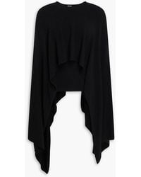 TOTEME - Cape-Effect Silk Sweater - Lyst