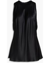 Simone Rocha - Bow-Detailed Silk-Satin Halterneck Top - Lyst