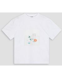 Jacquemus - Tableau Printed Cotton-jersey T-shirt - Lyst