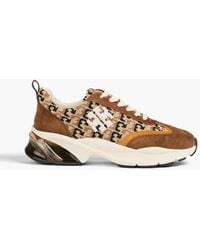 Tory Burch - Sneakers Leather, Textile Fibers - Lyst