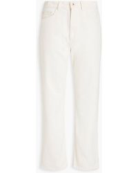 Wandler - Cropped High-rise Straight-leg Jeans - Lyst
