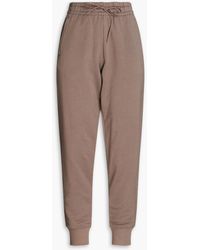 Y-3 - French Cotton-terry Track Pants - Lyst