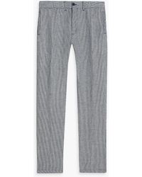 120% Lino - Pinstriped Linen Pants - Lyst