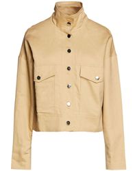 The Range Linen And Cotton-blend Twill Jacket - Natural