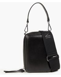 Ganni - Embossed Leather Shoulder Bag - Lyst