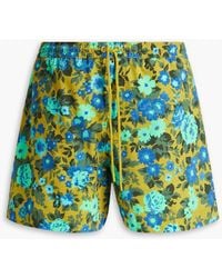 Zimmermann - Estelle Floral-print Mid-length Swim Shorts - Lyst