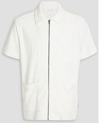 Onia - Cotton-blend Terry Shirt - Lyst