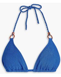 Heidi Klein - Embellished Triangle Bikini Top - Lyst