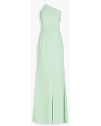 Maria Lucia Hohan - One-shoulder Silk-crepe Gown - Lyst