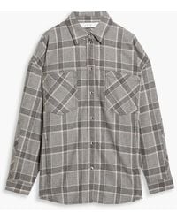 IRO - Horren Checked Wool-blend Flannel Jacket - Lyst