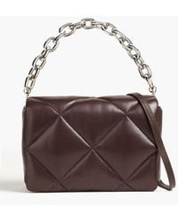 Stand Studio - Brynn Quilted Leather Shoulder Bag - Lyst